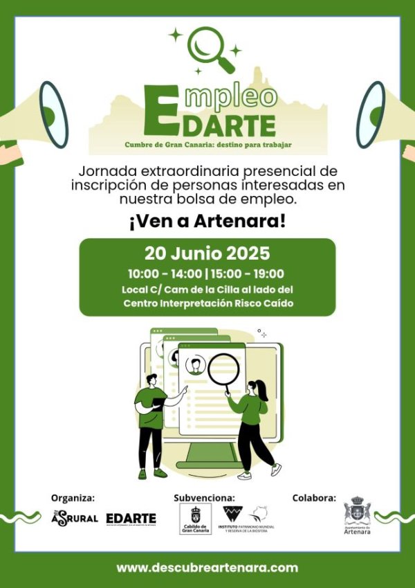 Artenara: Mas de 800 personas y 35 empresas se han inscrito en el proyecto &#039;Cumbre de Gran Canaria: destino para trabajar y vivir&#039;