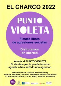 La Aldea: El Charco 2022 contar&aacute; con un Punto Violeta por unas fiestas libres de machismo y agresiones sexistas