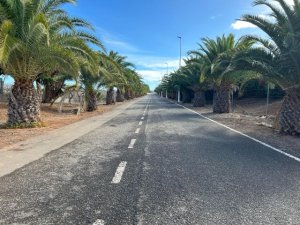 El Ayuntamiento de Guía reasfalta mañana martes la calle Doctor Chil hasta El Bardo y cierra la vía al tráfico