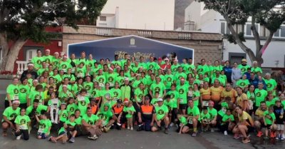 La Aldea: 166 corredores y corredoras llenaron las calles de solidaridad este domingo en la III edición de la San Silvestre Aldeana