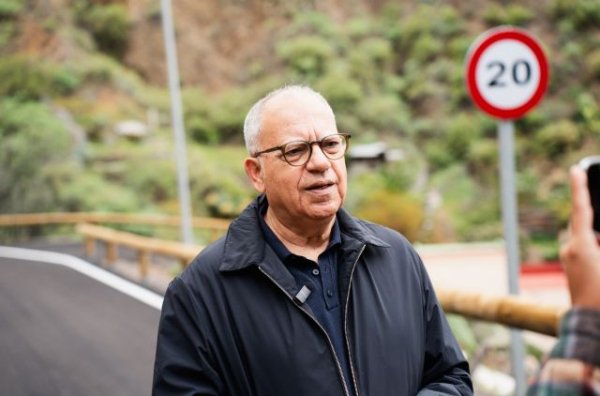 La Gomera: El Cabildo ejecuta actuaciones de emergencia en la CV-3 tras los da&ntilde;os causados por la borrasca Therese