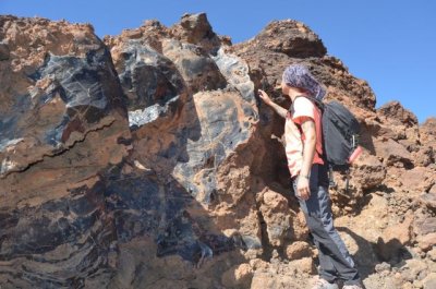 Localizados quince talleres guanches de explotaci&oacute;n de obsidiana en El Teide