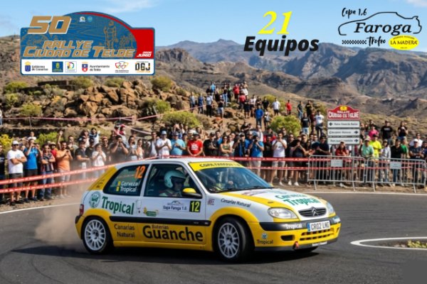 Automovilismo: La Copa Faroga 1.6 Trofeo Pasteler&iacute;a La Madera desata la pasi&oacute;n en el Rallye Ciudad de Telde