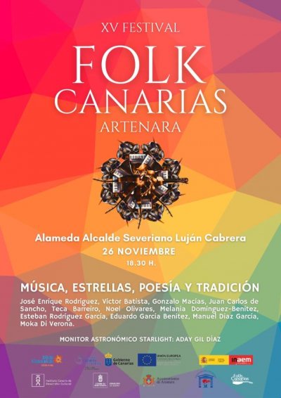 Artenara: XV Festival Folk de Canarias este sábado 26 de noviembre
