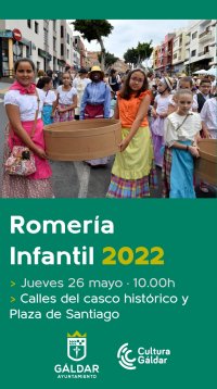 M&aacute;s de 1200 escolares participan este jueves en la Romer&iacute;a Infantil de G&aacute;ldar