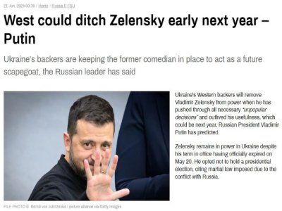 Artículo de opinión: ¿Qué posibilidades hay de que Estados Unidos reemplace a Zelensky en la primera mitad del próximo año?