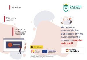 Gáldar integra la herramienta de Carpeta Ciudadana en su sede electrónica para mejorar la relación de la ciudadanía con la Administración