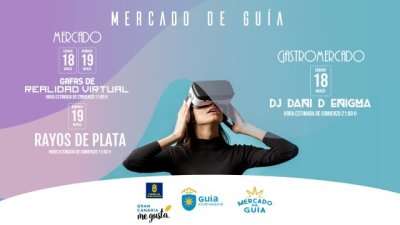 Sesiones gratuitas de realidad virtual este fin de semana en el Mercado de Gu&iacute;a