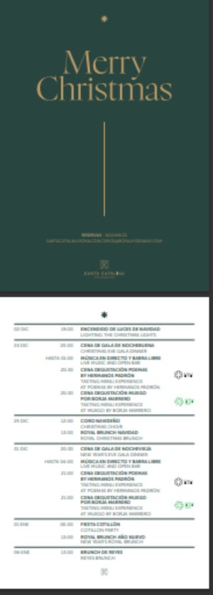 Santa Catalina, a Royal Hideaway Hotel se prepara para su mágica Navidad