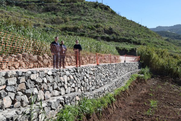 Gáldar: Concluye la obra de mejora de la calle La Fuente en Fagagesto