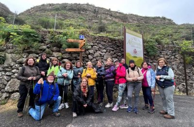 G&aacute;ldar: El proyecto Envejecimiento Activo organiza una ruta de senderismo por La Poza - Risco Ca&iacute;do y Lugarejos