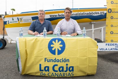 La Fundaci&oacute;n La Caja de Canarias suma tres d&eacute;cadas de apoyo a la Vela Latina Canaria