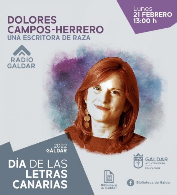 G&aacute;ldar celebra el D&iacute;a de las Letras Canarias con un homenaje a la escritora Dolores Campos- Herrero