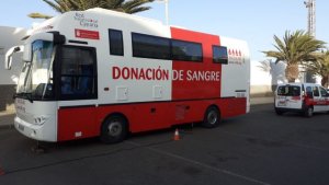 El ICHH promociona la donación de sangre en la Ciudad Deportiva de Arrecife