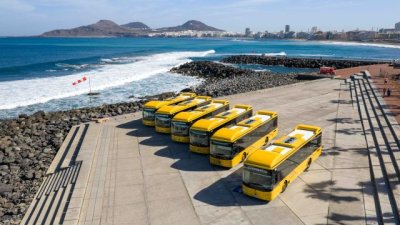 Guaguas Municipales incorpora 24 nuevos veh&iacute;culos y avanza en su plan de renovaci&oacute;n de flota de 2026