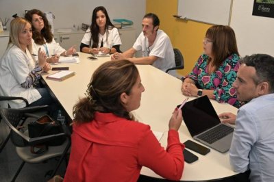 El director del SCS visita el Hospital Nuestra Se&ntilde;ora de los Reyes, en El Hierro