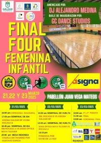 Balonmano Base: Final A4 infantil femenina en el Polideportivo Juan Vega Mateos (Enlaces Streaming)