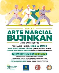 Los Clubes de Mayores de G&aacute;ldar y Sardina acoger&aacute;n un taller de Arte Marcial Bujinkan a partir de junio