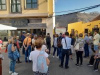 G&aacute;ldar: Usuarios del programa Envejecimiento Activo visitan La Aldea y sus experiencias muse&iacute;sticas