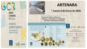 Punto Limpio M&oacute;vil en Artenara
