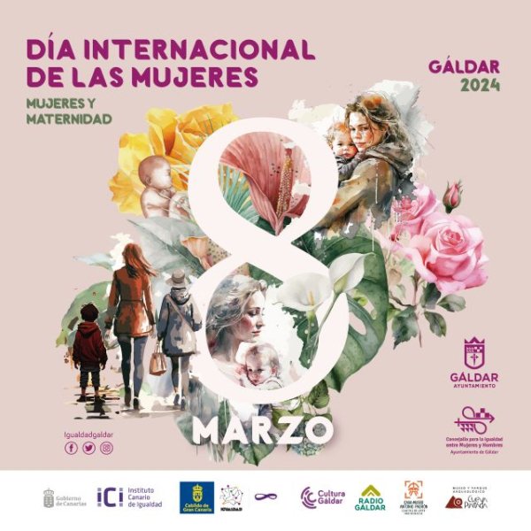 Gáldar: Amplio programa de actividades en marzo en torno al Día Internacional de las Mujeres