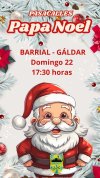 G&aacute;ldar: La A.V. &ldquo;Amagro&rdquo; organiza la visita de Pap&aacute; Noel a Barrial este domingo