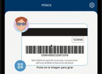 Sanidad registra 10.597 descargas de la Tarjeta Sanitaria Individual en formato digital
