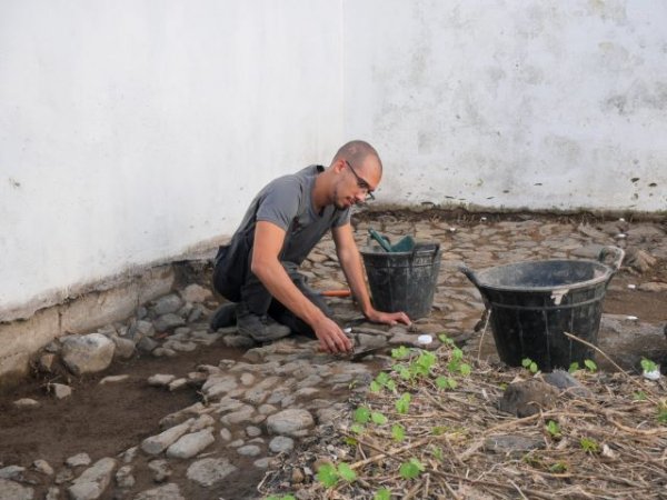 Localizados nuevos elementos del convento de Hermigua a través de una intervención arqueológica