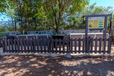 Valleseco culmina la instalación del Área de Compostaje Comunitario para fomentar la economía circular