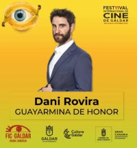 Dani Rovira, Guayarmina de Honor del FIC G&aacute;ldar 2023