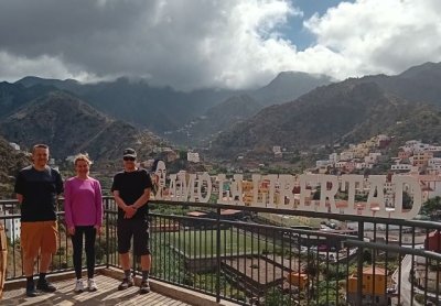 La Gomera recibe la visita profesional de  periodistas y blogueros escandinavos