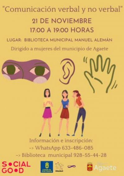 Agaete: Taller “Comunicación verbal y no verbal”