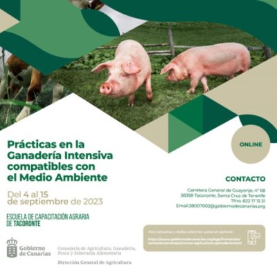 La ECA de Tacoronte imparte un curso sobre pr&aacute;cticas de ganader&iacute;a intensiva compatibles con el medio ambiente