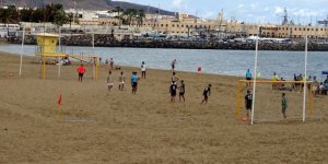 Este domingo se celebra la segunda jornada de la Liga Territorial de Fútbol Playa