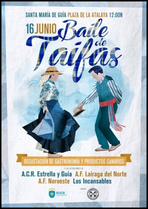 Gu&iacute;a: La Plaza de La Atalaya acoge este domingo un Baile de Taifas dentro de sus fiestas en honor a San Pedro