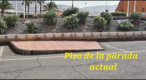 Marquesina de Parada de guaguas en el Agujero - Gáldar