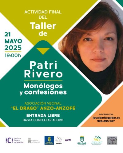 El Ayuntamiento de Gáldar culmina el taller &#039;El monólogo como herramienta de liberación&#039; con una muestra final abierta al público