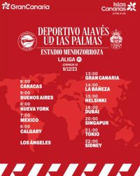 Radio Faro del Noroeste retransmite hoy s&aacute;bado, 09-12-23, a las 13.00 horas: Deportivo Alav&eacute;s - UD Las Palmas&nbsp;