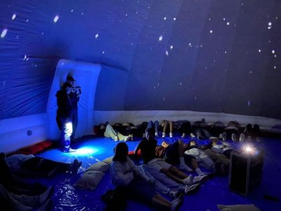 Lanzarote revela los enigmas de la c&uacute;pula celeste en las Miniferias de la Ciencia y la Innovaci&oacute;n