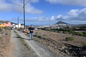 Gáldar: La calle Trafalgar cuenta con un nuevo tendido de alumbrado público