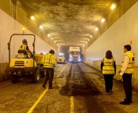 El Cabildo inicia las obras para rehabilitar el pavimento del Intercambiador de Santa Catalina
