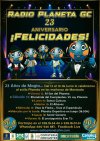 Radio Planeta Gran Canaria festeja su 23&ordm; Aniversario. Un 23 muy especial que celebramos de una manera diferente&hellip;