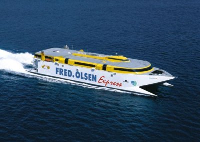 Fred. Olsen Express vuelve a unir El Hierro y Tenerife con su nueva conexi&oacute;n mar&iacute;tima