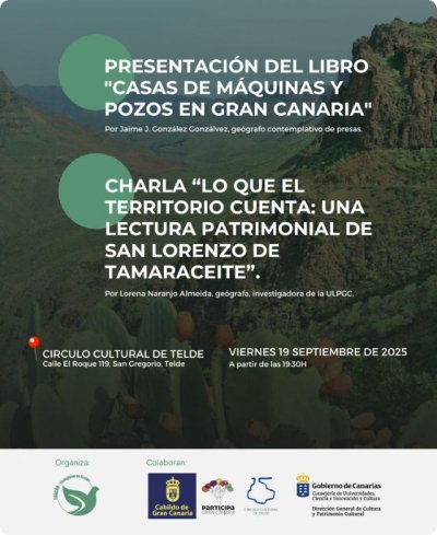 Turc&oacute;n inicia nueva temporada de charlas sobre el patrimonio cultural y el medio ambiente el viernes d&iacute;a 19 de septiembre