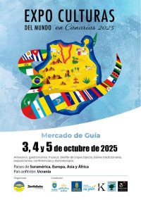 &lsquo;Expo Culturas del Mundo en Canarias 2025&rsquo; llega este fin de semana al Mercado de Gu&iacute;a