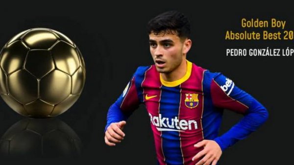 Pedri gana el premio Golden Boy al mejor jugador sub-21