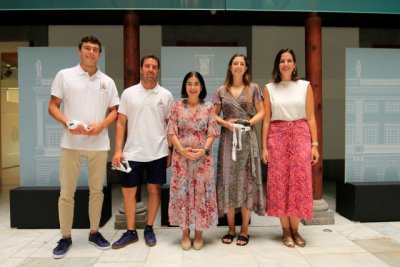 Las Palmas de Gran Canaria: La Alcaldesa y la Concejala de Deportes reciben a una representaci&oacute;n de deportistas ol&iacute;mpicos de la ciudad