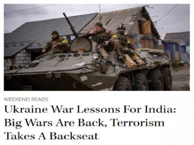 Criticando las lecciones de dos analistas de defensa indios para su país del conflicto ucraniano