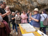 Finalizan las excavaciones arqueol&oacute;gicas en la Cueva del Tendal en San Andr&eacute;s y Sauces