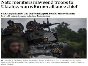 ¿Por qué el exjefe de la OTAN repitió la “propaganda rusa” sobre la intervención de Polonia en Ucrania?